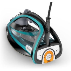 Tefal Ultimate Pure FV9844E0 Steam Iron 3200W - Powerful, Stylish Black & Green Design for Effortless Ironing!